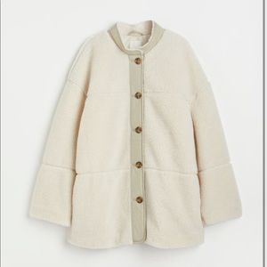H&M Faux Shearling Jacket